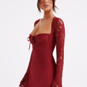 BABYBOO JACINTA MINI DRESS - RED